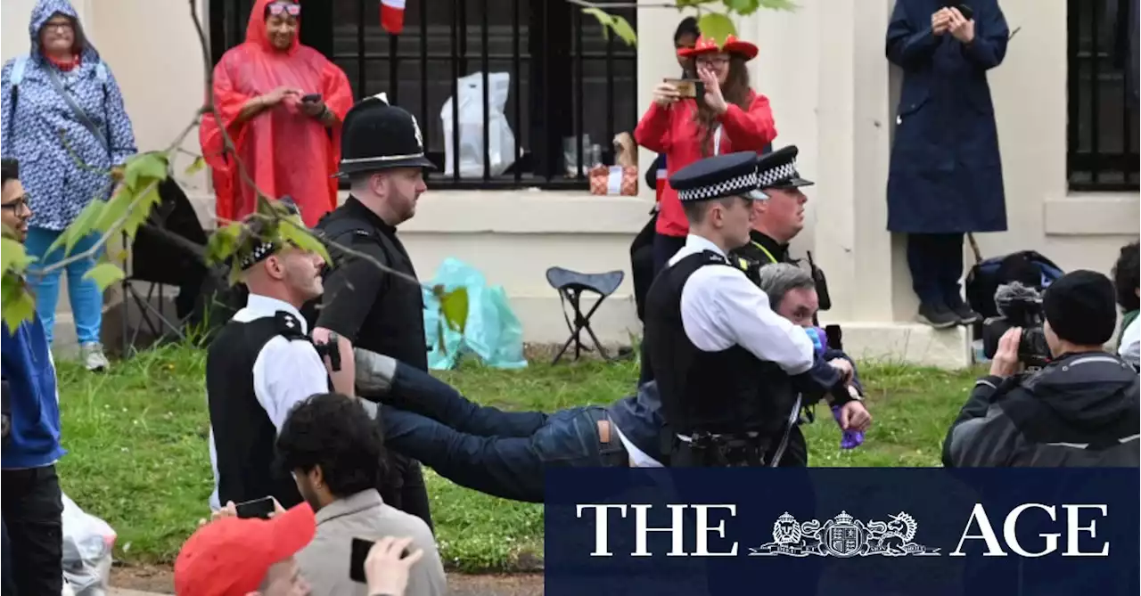 Police ‘regret’ arresting anti-monarchy protesters ahead of coronation