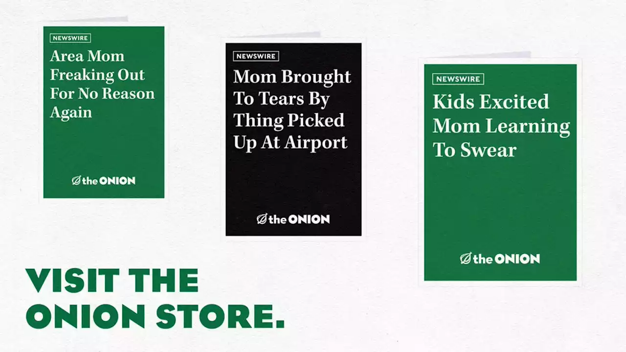 The Onion: What Son Is Eating Greeting Card