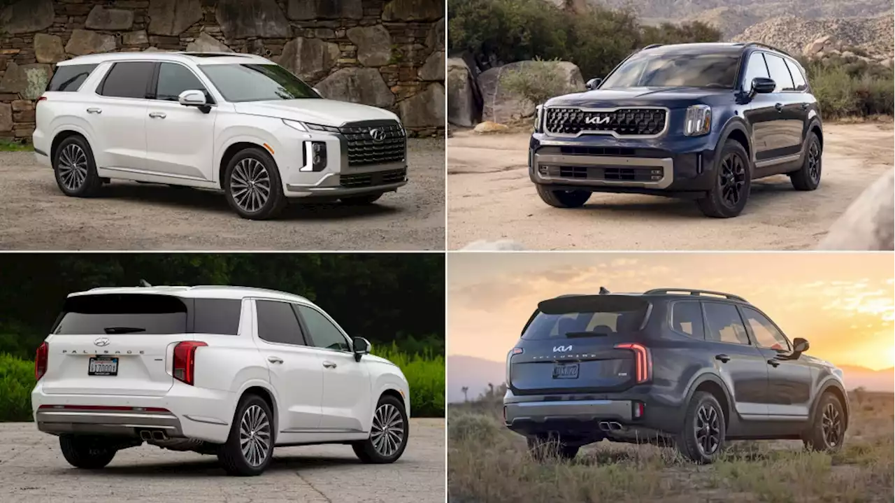 2023 Kia Telluride vs 2023 Hyundai Palisade: Which is better? - Autoblog