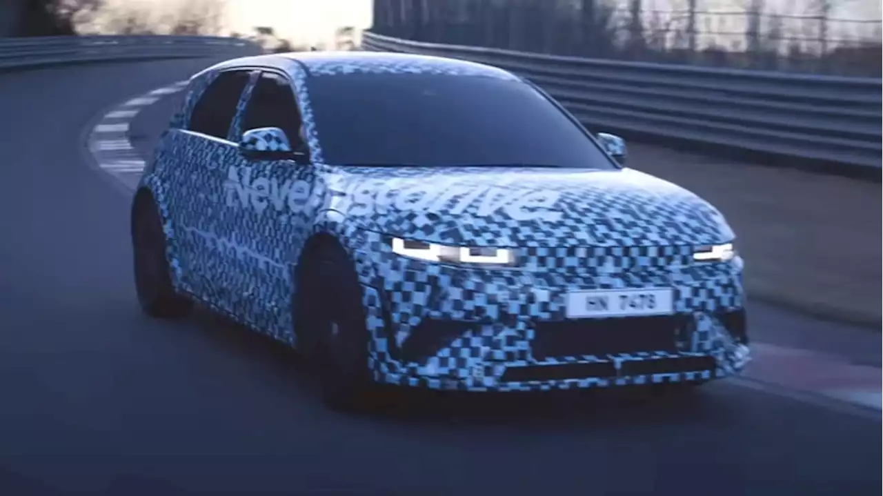 Hyundai Ioniq 5 N teases real shift paddles and manufactured noises - Autoblog