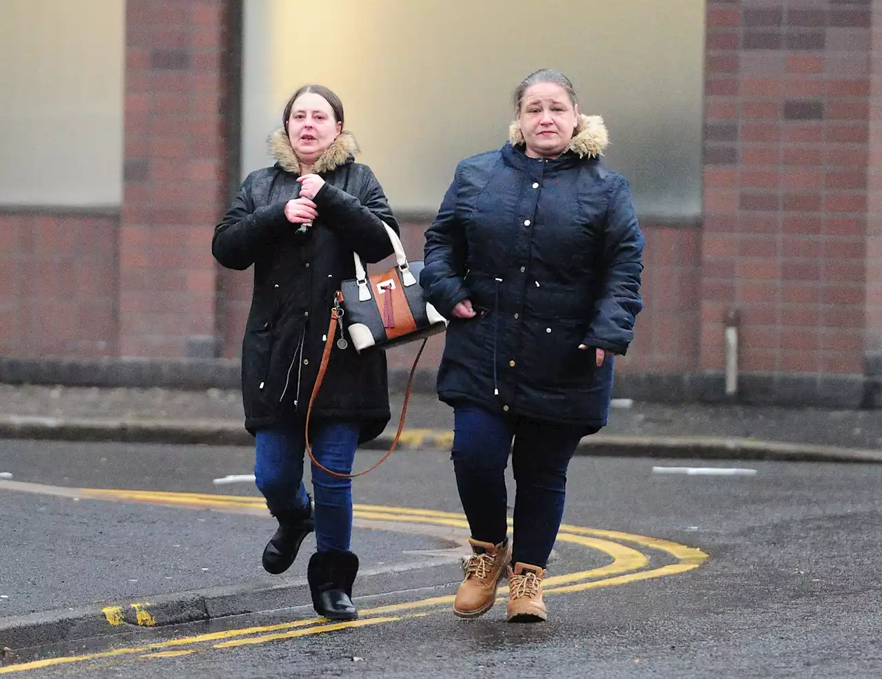 Monster mums refused to visit tragic daughter's grave while at a funeral YARDS away