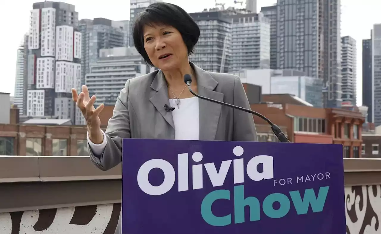 Olivia Chow leads in the latest Toronto mayoral election polls