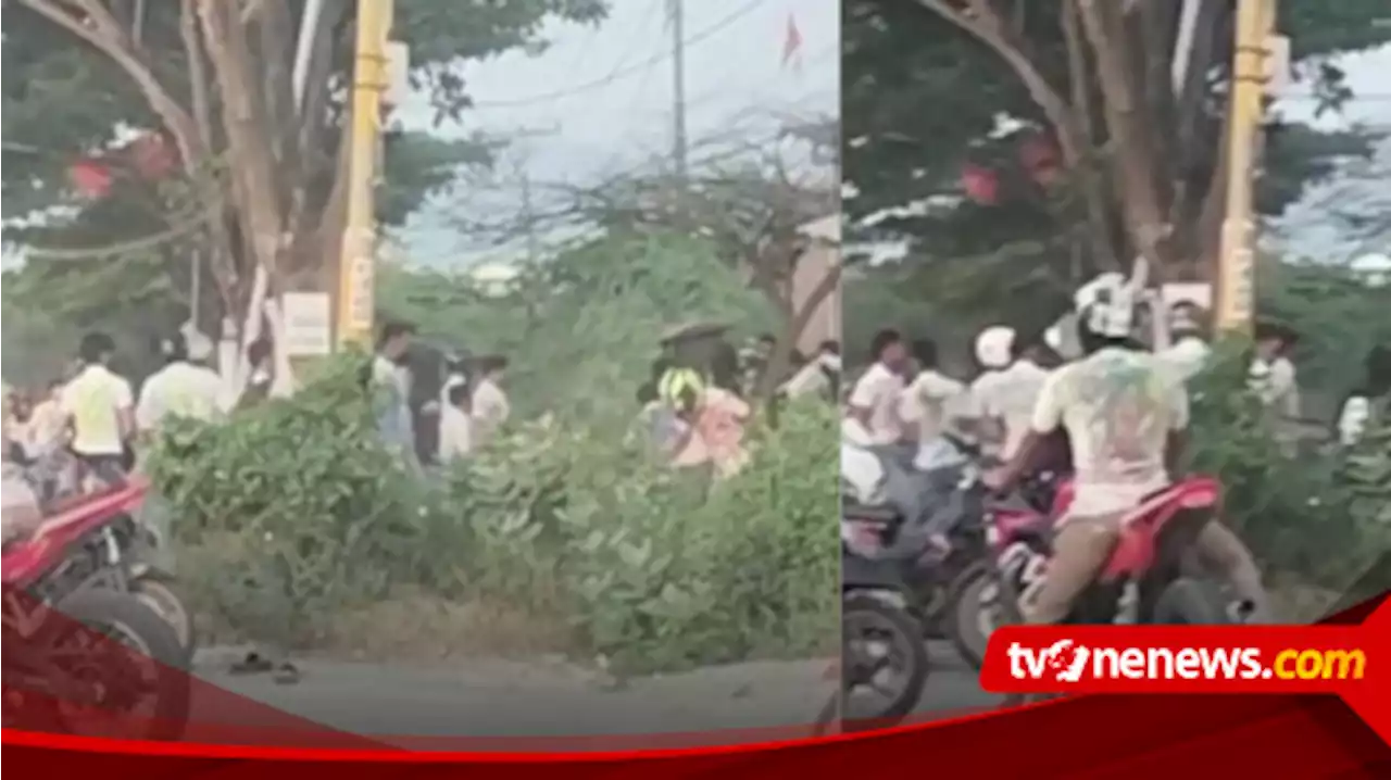 Viral Pelajar di Rembang Dikeroyok Rombongan Konvoi Kelulusan SMA