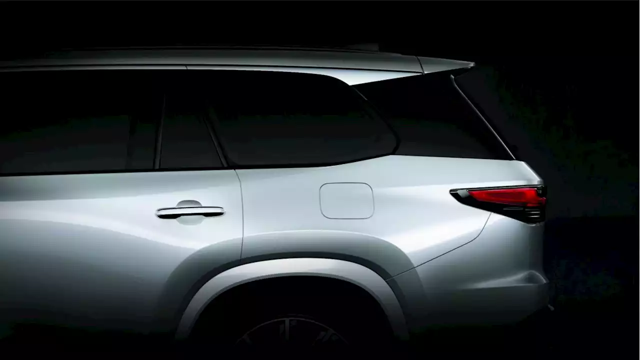 Lexus reveals first official teaser of TX three-row SUV