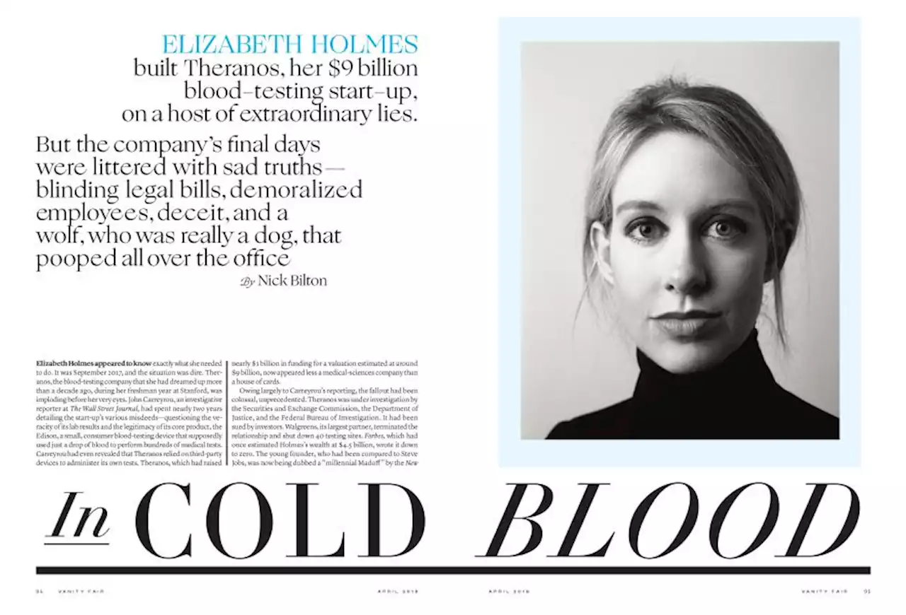 In COLD BLOOD | Vanity Fair