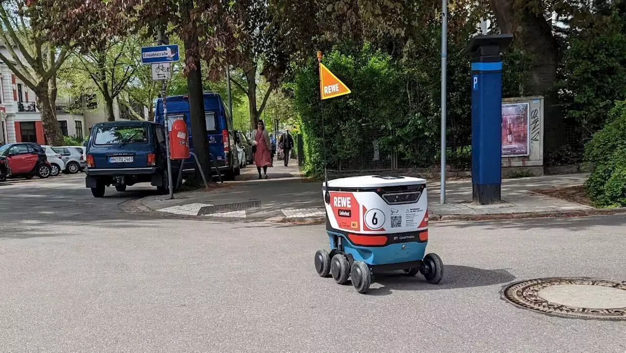 Rewe bringts in Hamburg jetzt per Lieferbot | W&V