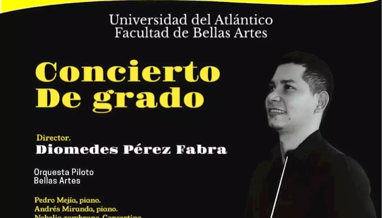 Concierto de grado con la Pre Orquesta Sinfónica de la Uniatlántico, este jueves