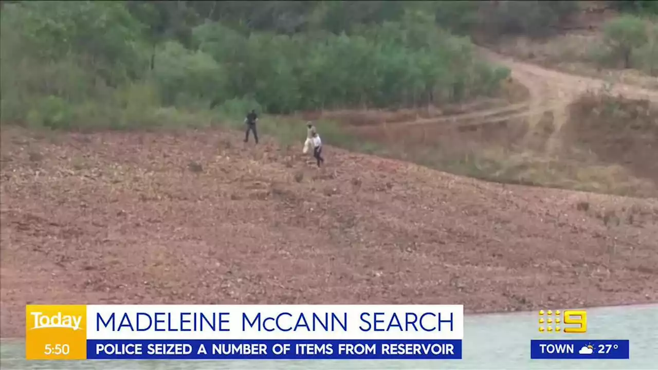 Police seize items from Portuguese reservoir in search for Madeleine McCann