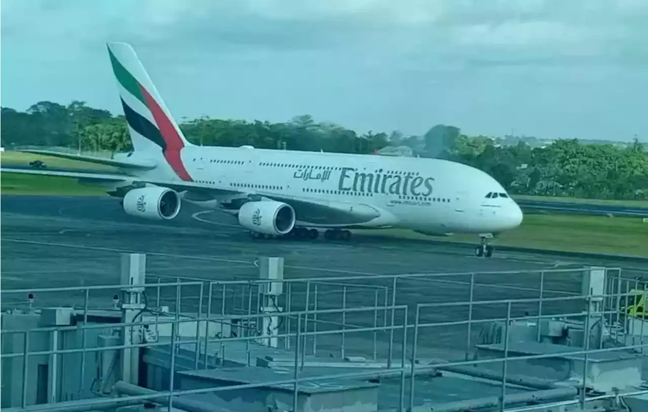 Angkut 615 Wisman, Pesawat Terbesar A380 Mendarat di Bandara Ngurah Rai