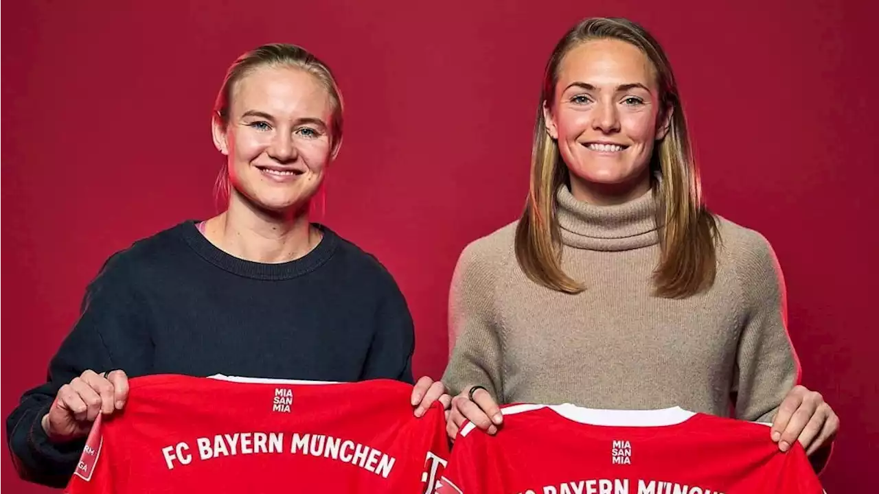 FC Bayern Frauen, Pernille Harder & Magdalena Eriksson: Star-Pärchen kommt