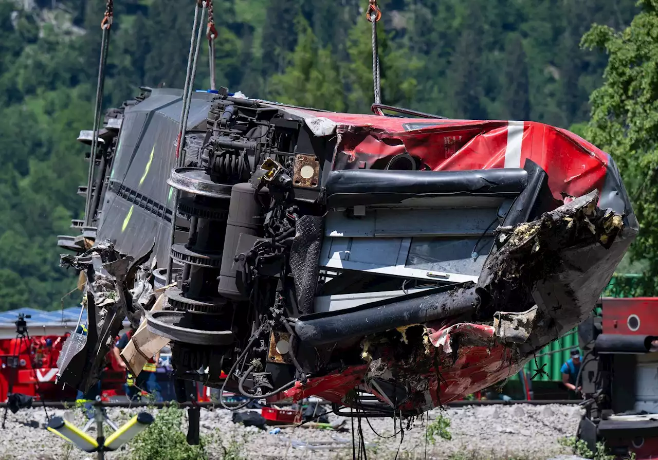 Ermittlungen: Betonschwellen Ursache für Garmischer Zugunglück