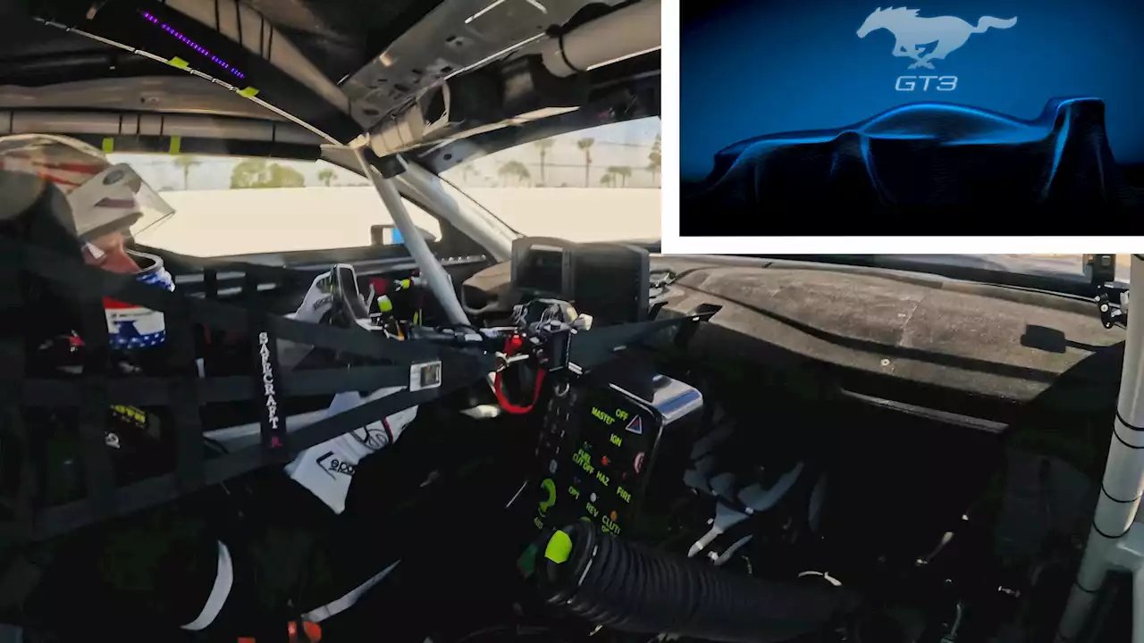 Hear The New Ford Mustang GT3 Roar Before Its Debut At Le Mans | Carscoops