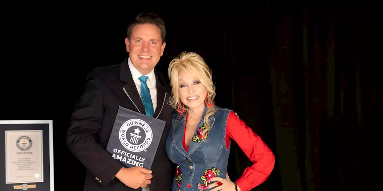 Dolly Parton claims 3 new Guinness World Records titles