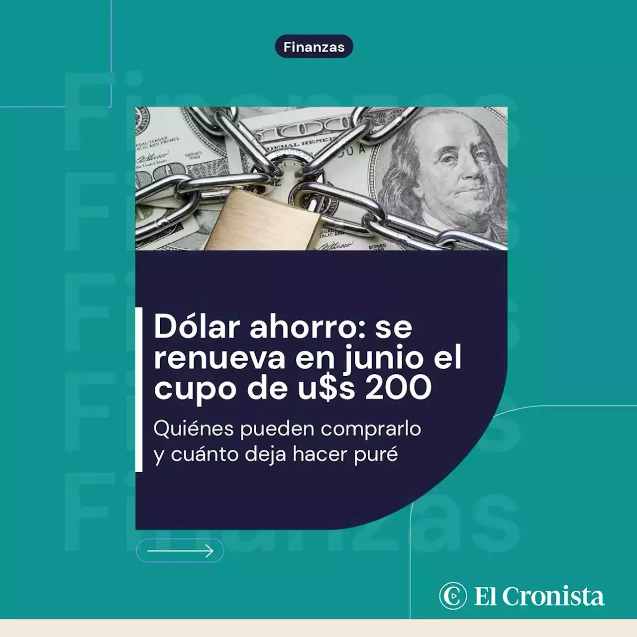 D Lar Ahorro: Se Renueva En Junio El Cupo De U$s 200, Qui Nes Pueden ...