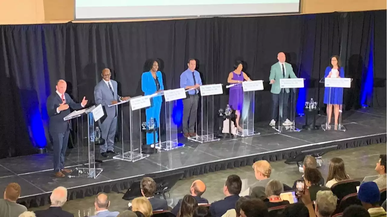 Toronto mayoral candidates square off in debate co-hosted by Toronto Star, United Way, TMU