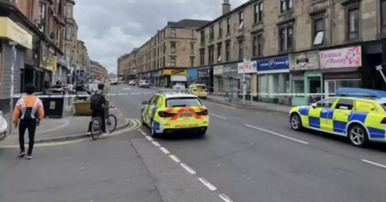 Man dies in Glasgow crash after being hit by lorry