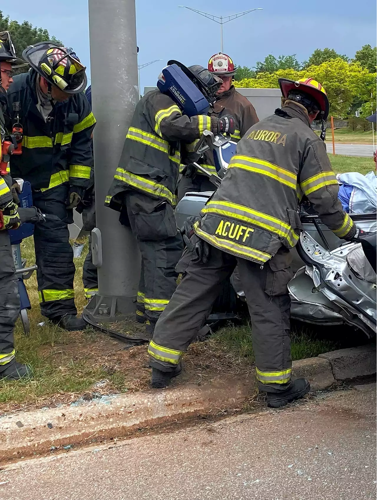 Man in serious condition after multivehicle accident in Aurora