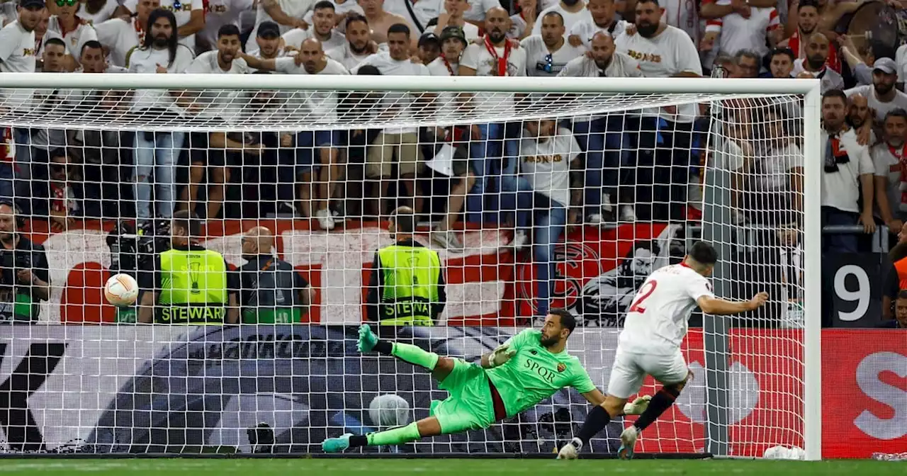 Montiel, con un penal idéntico a del Mundial, fue el héroe del Sevilla