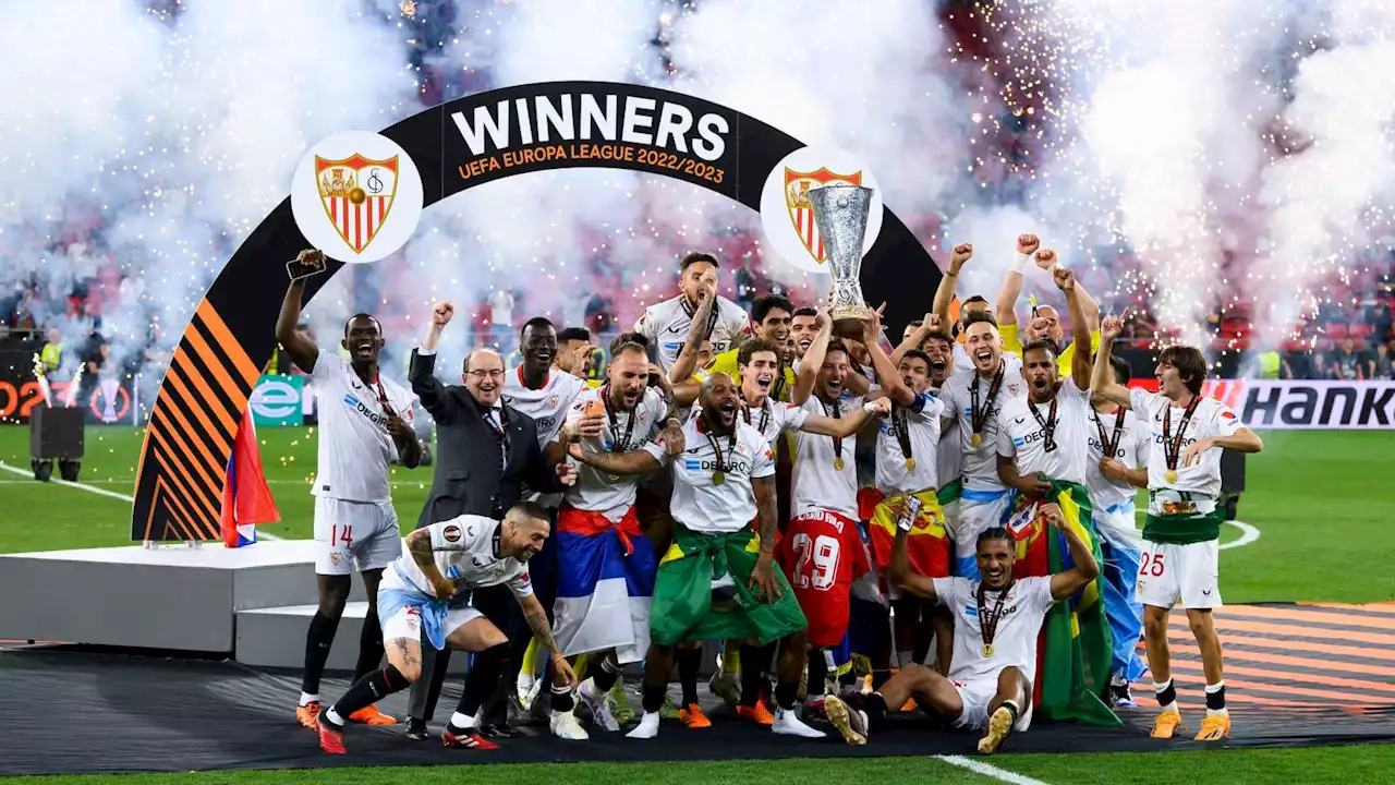 Sevilla 1-1 Roma (4-1 on pens): Montiel the penalty hero again as Sevilla win seventh Europa League