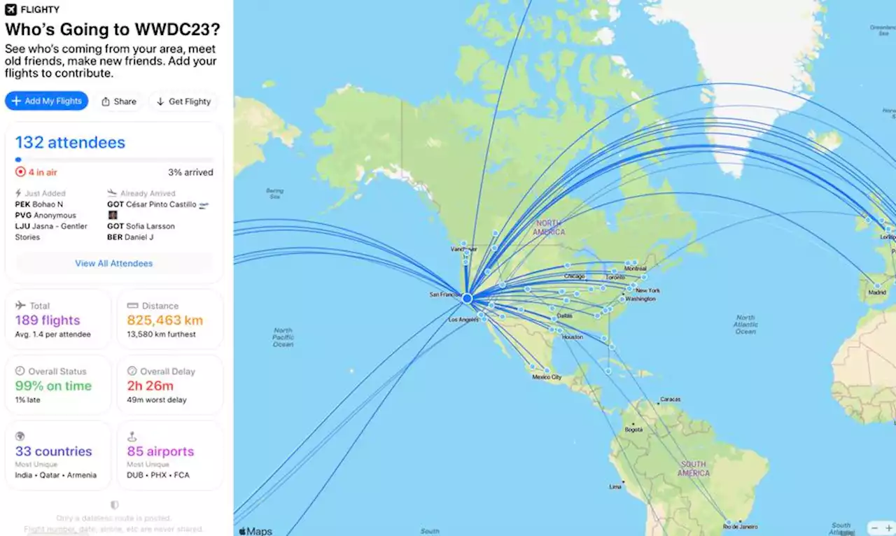 Apple WWDC 2023: How Flighty Will Connect Attendees