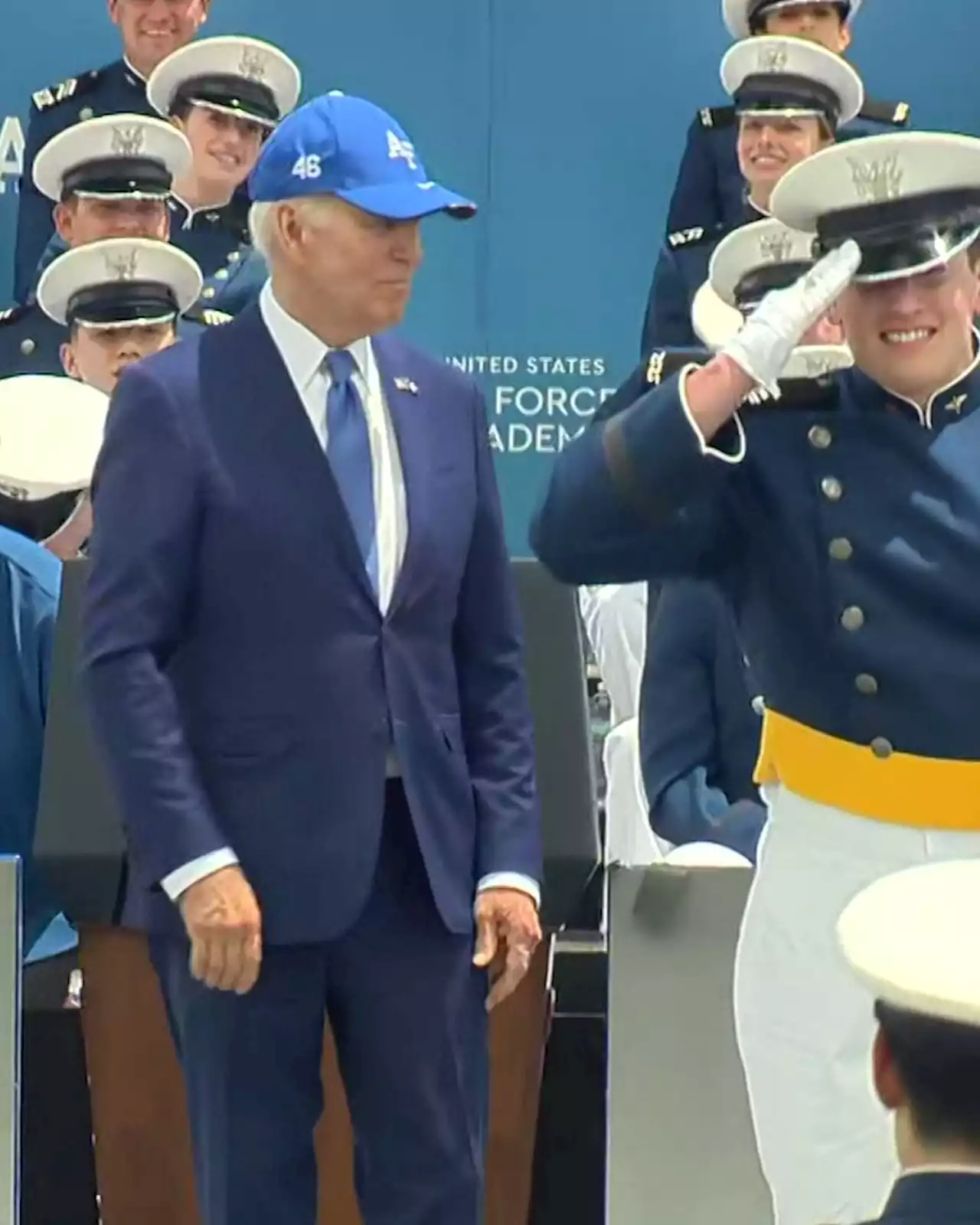 Biden tells US Air Force Academy graduates their leadership needed; trips after speech