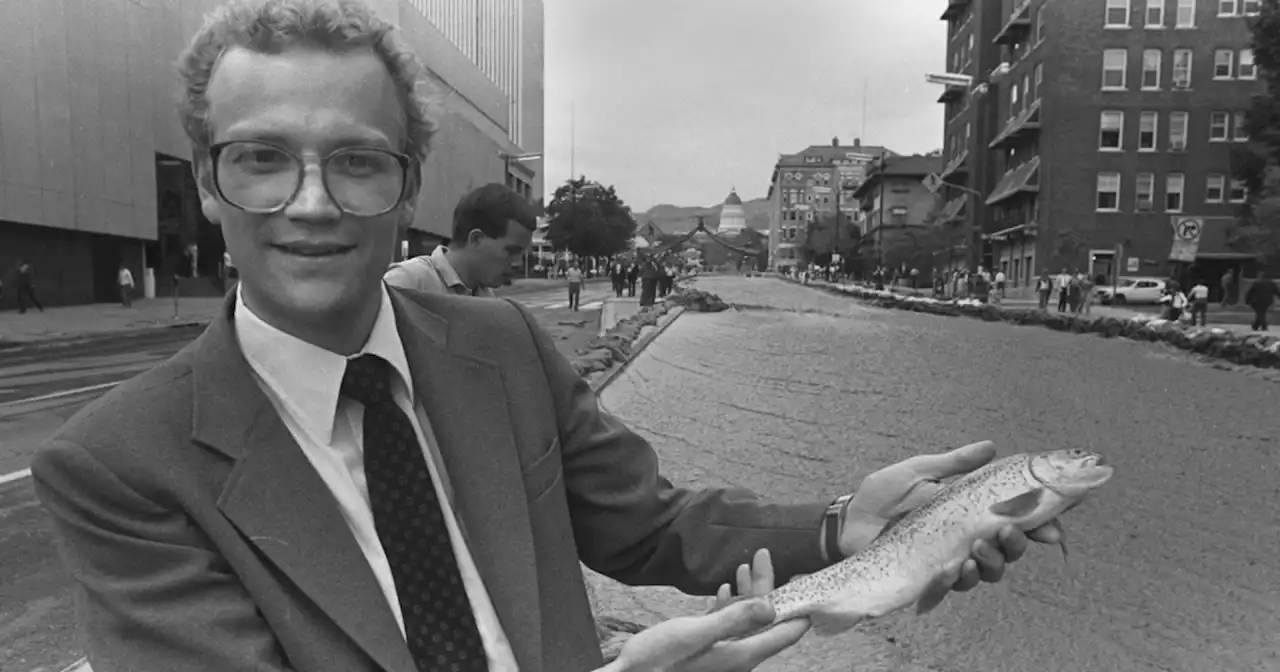 Man remembers catching fish on State Street during 1983 flooding