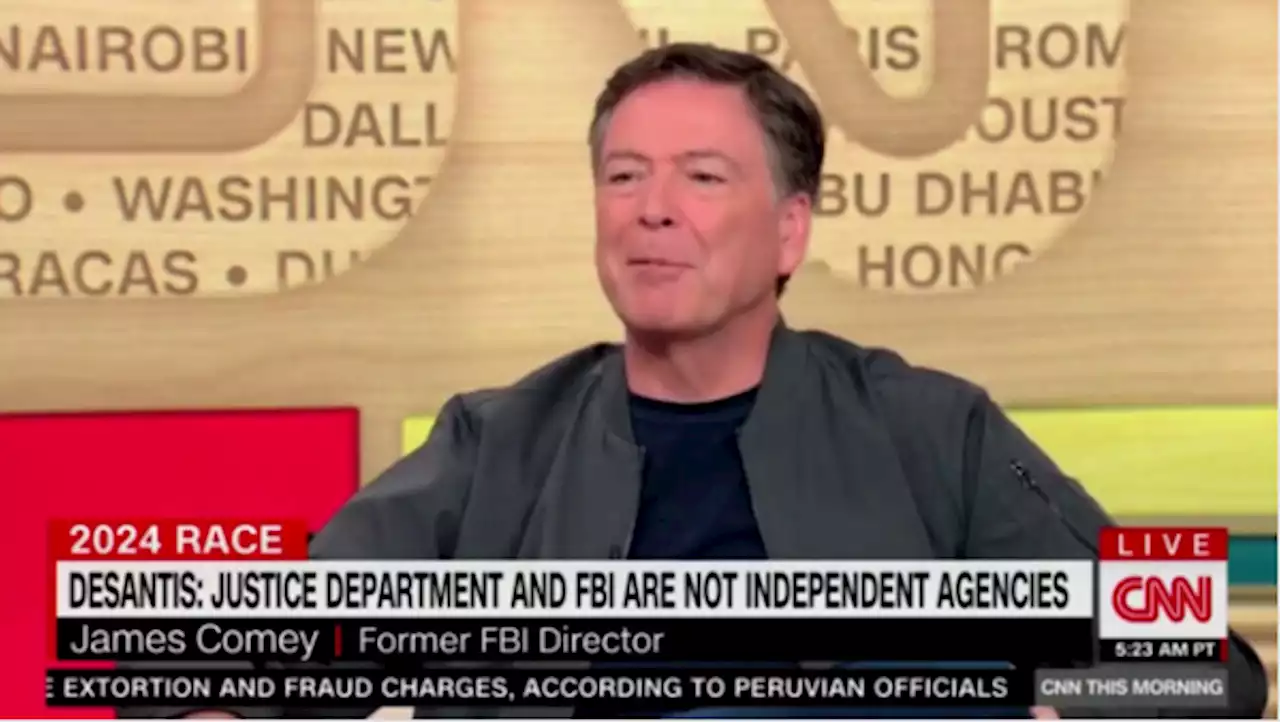 Ex-FBI director James Comey trashes 'crazy' theory feds are out to get Republicans: 'Nutty article of faith'