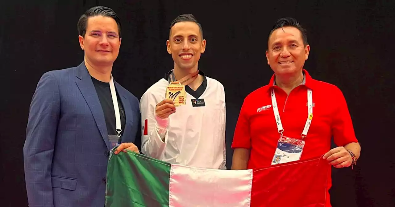 ¡Orgullo chihuahuense! Carlos Navarro gana bronce para México en Mundial de Taekwondo | VIDEO