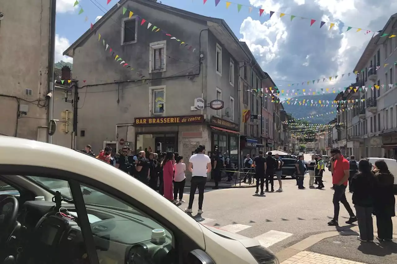 Un mort et trois blessés dans une fusillade en plein centre-ville de Nantua