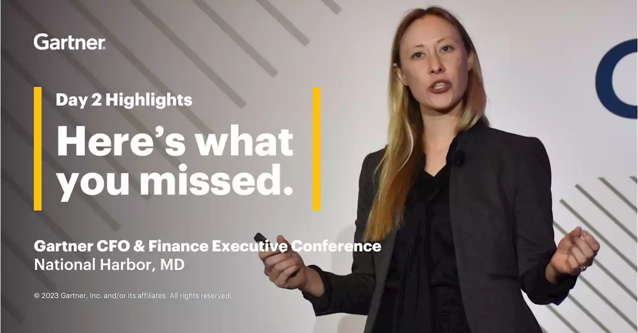 Gartner CFO & Finance Executive Conference Day 2 Highlights