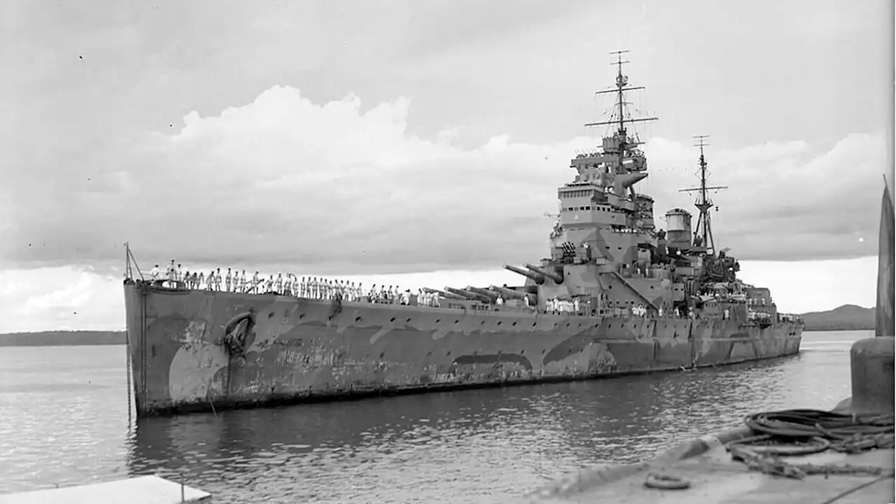 Two British WW2 battleship wrecks have been looted by a Chinese ship