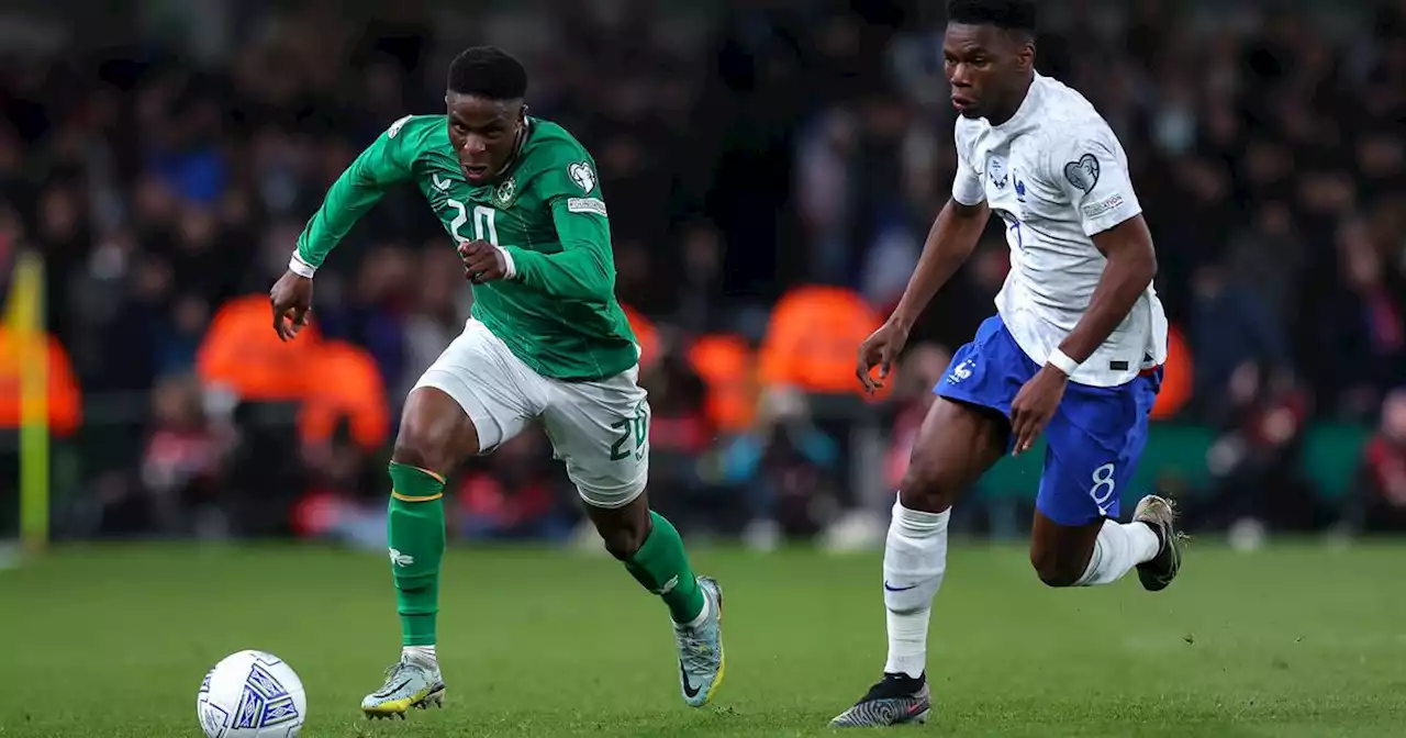 Injured Chiedozie Ogbene out of Ireland squad ahead of cruical Greece qualifier