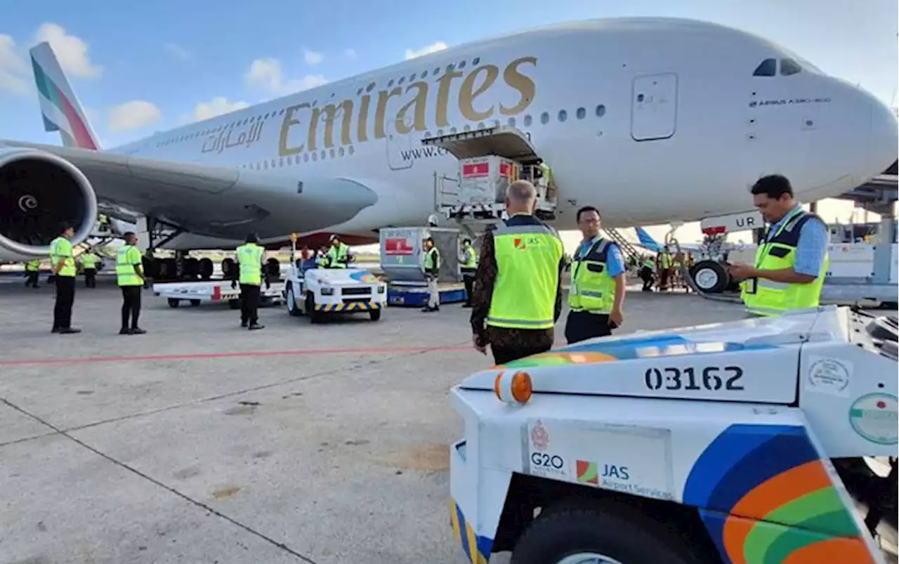 Pesawat Komersil Terbesar Milik Emirates Mendarat Perdana di Bali, Angkut 615 Wisatawan Mancanegara