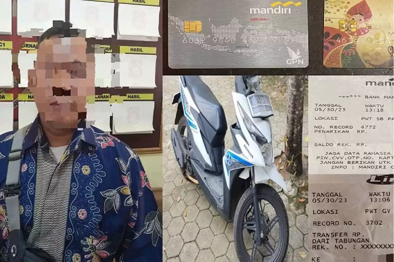 Kartu ATM Tertinggal, Uang Rp 40 Juta Milik Pria di Banyumas Langsung Raib