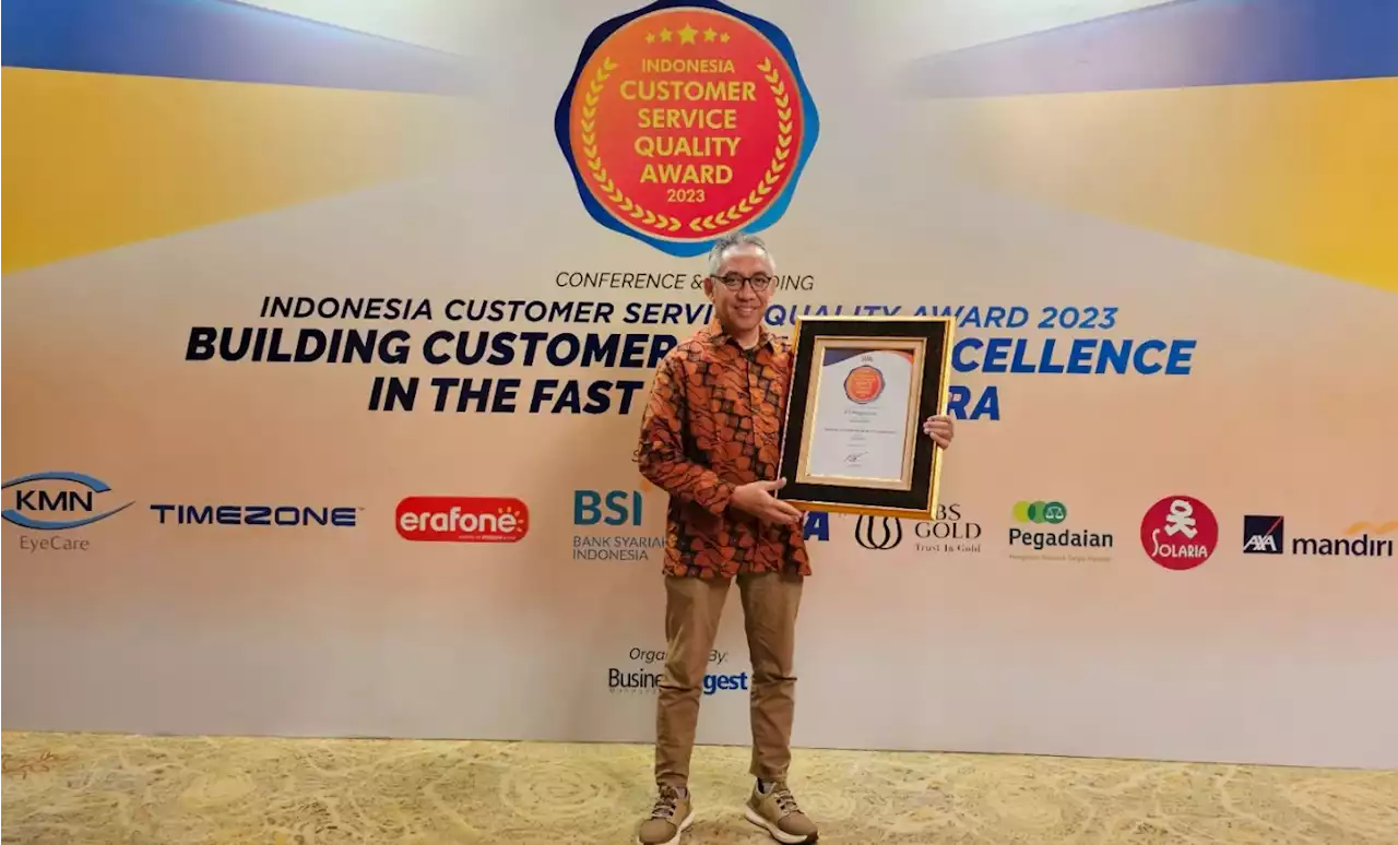 Selamat! Karyawan Pegadaian Raih Indonesia Customer Service Quality Award 2023