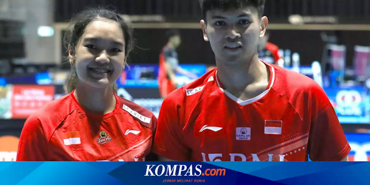 Hasil Thailand Open 2023: Adnan/Nita Kalah dari Bass/Popor, Ganda Campuran Indonesia Habis