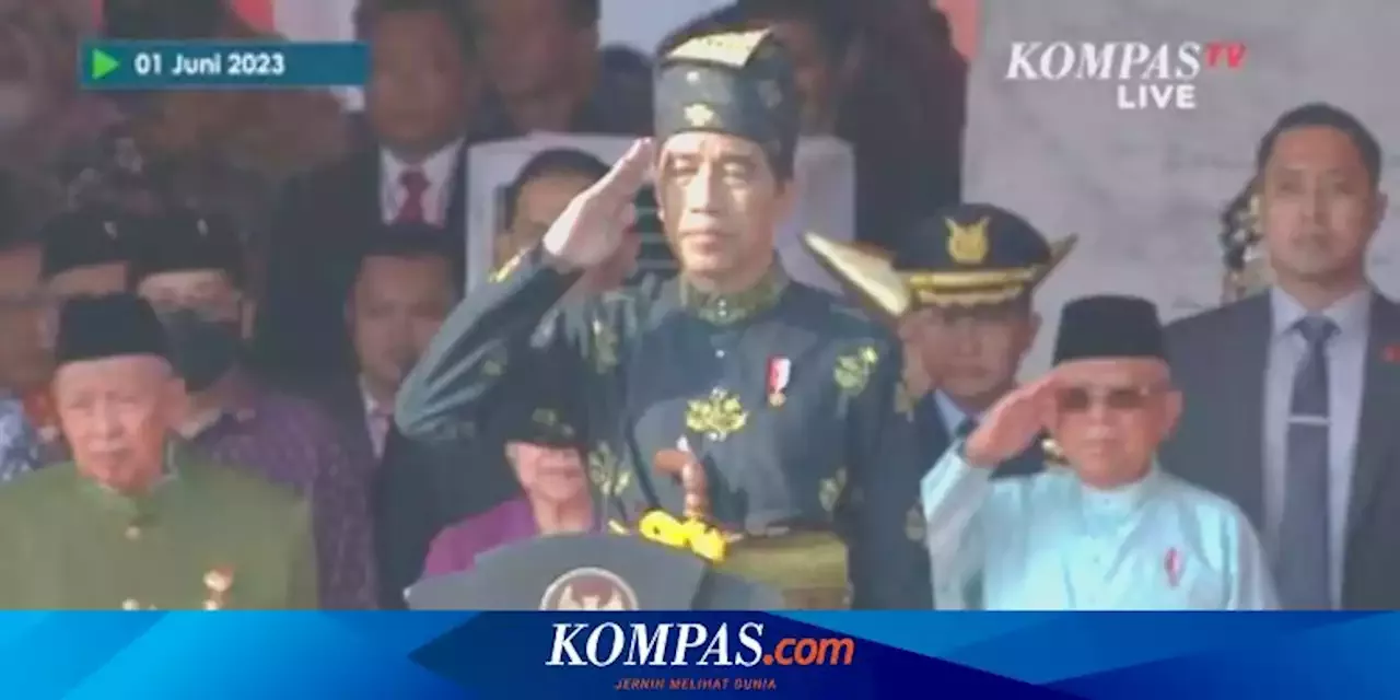 Jokowi Berbaju Adat Kesultanan Deli, Wapres Pakai Baju Adat Melayu Di ...