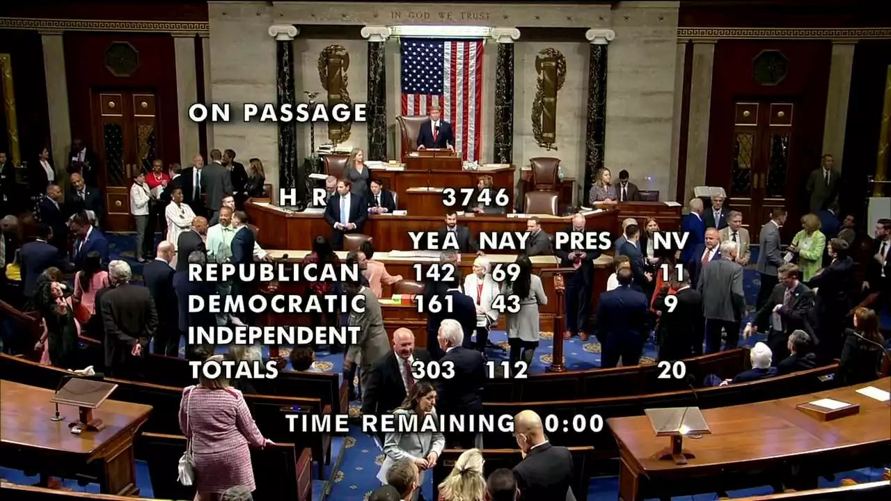 House of Representatives passes debt ceiling bill with bipartisan support -