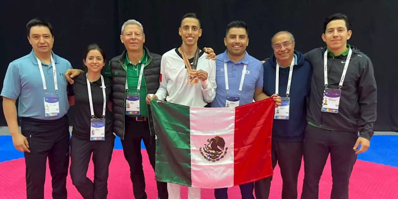 Mundial de Taekwondo: Carlos Navarro, el primer mexicano en ganar una medalla en Bakú