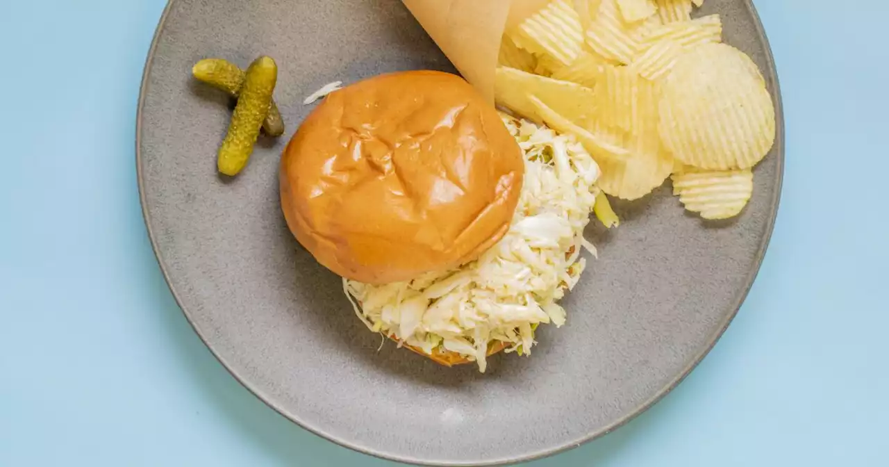 Make this springtime crab salad sandwich