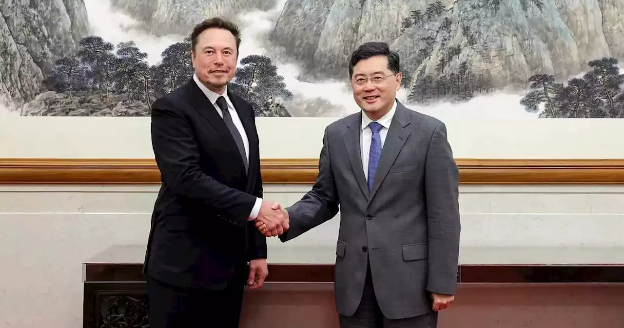 En Chine, la visite du 'Camarade Musk' suscite l'enthousiasme