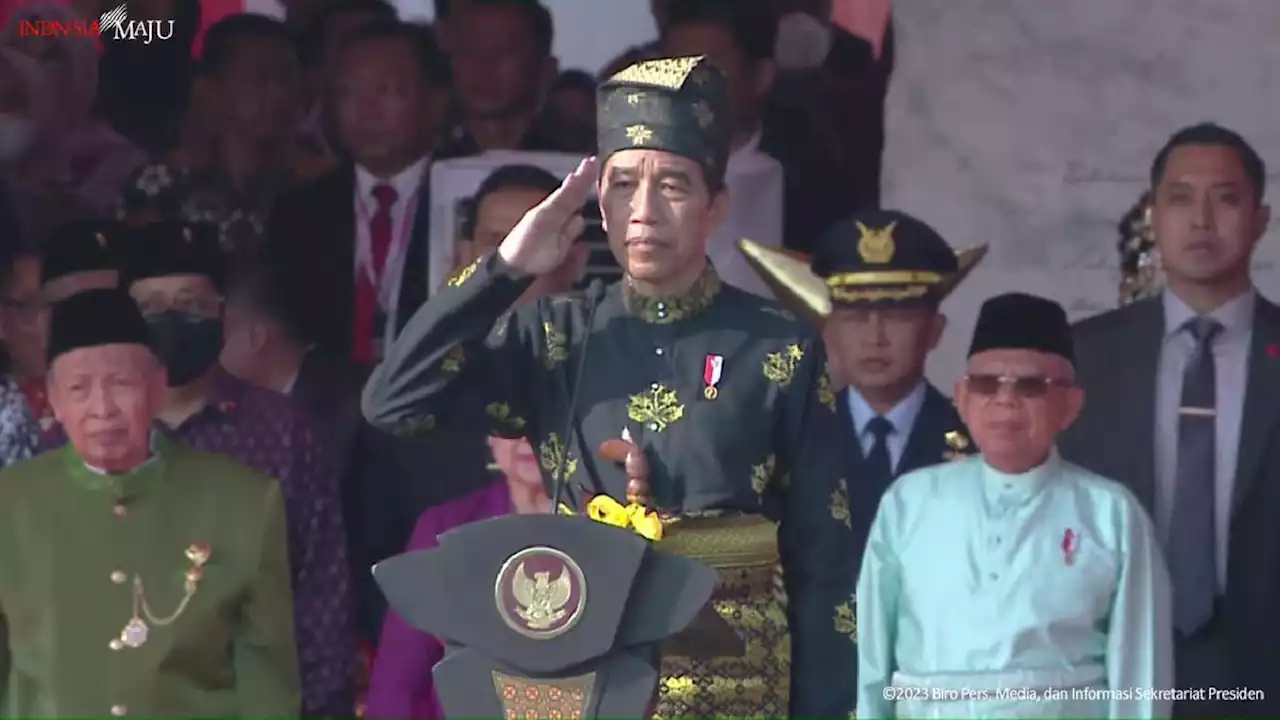 Hari Lahir Pancasila, Jokowi: Indonesia Negara Besar, Harus Duduk Sejajar dengan Bangsa Lain