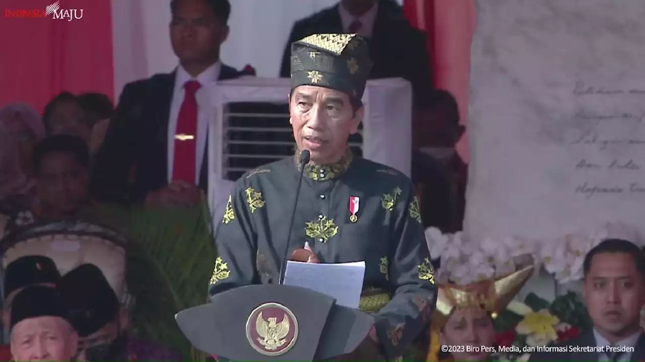 Jokowi di Hari Lahir Pancasila: Tolak Politisasi Identitas dan Agama, Sambut Pemilu dengan Kedewasaan