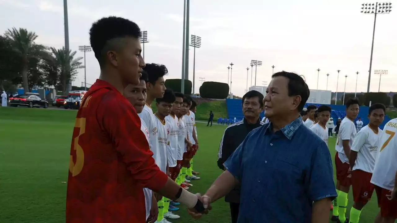 Kirim Persib U-17 ke Akademi Qatar, Prabowo Yakin Lahir Bibit Unggul Indonesia untuk Berlaga Piala Dunia