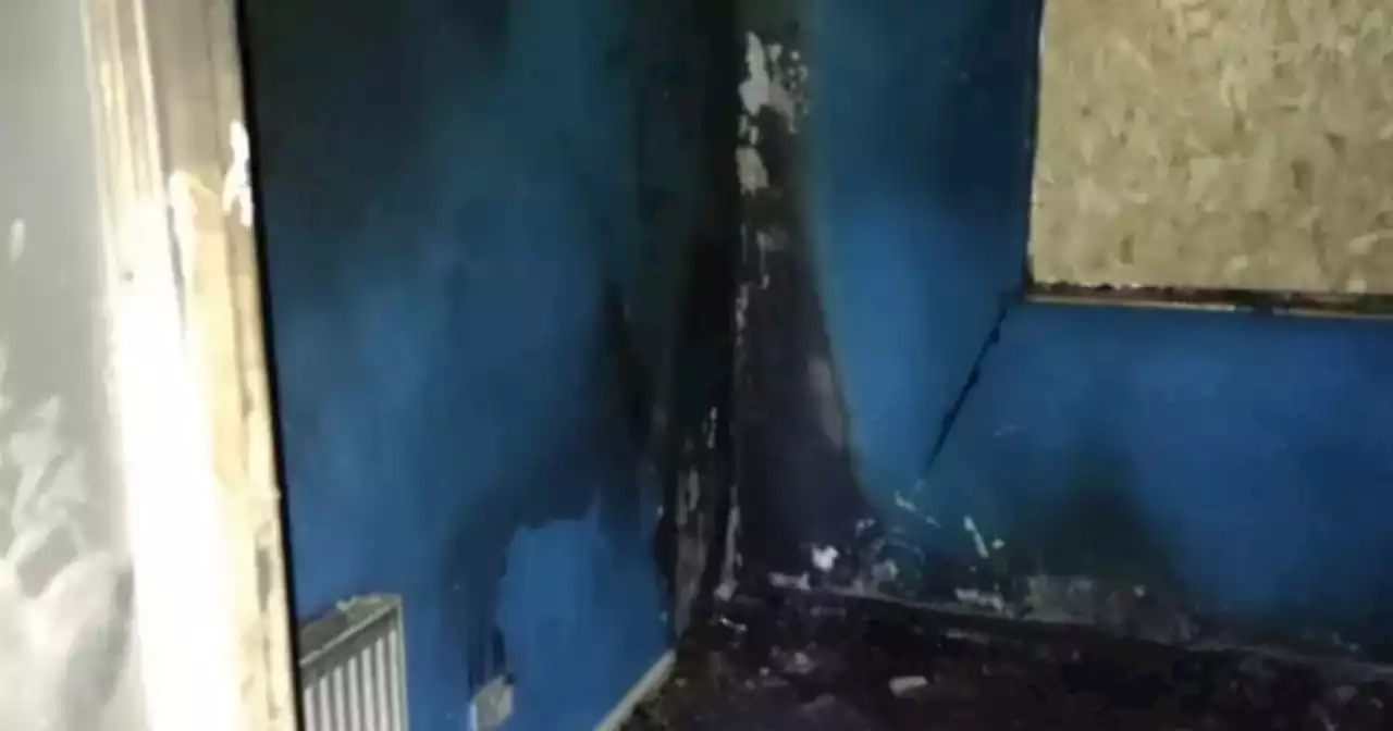 Mum loses all possessions as fire tears through family home