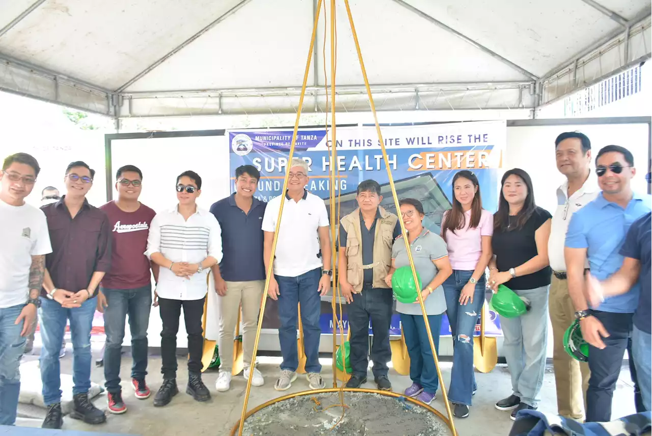 DOH, Tanza LGU launch super health center project