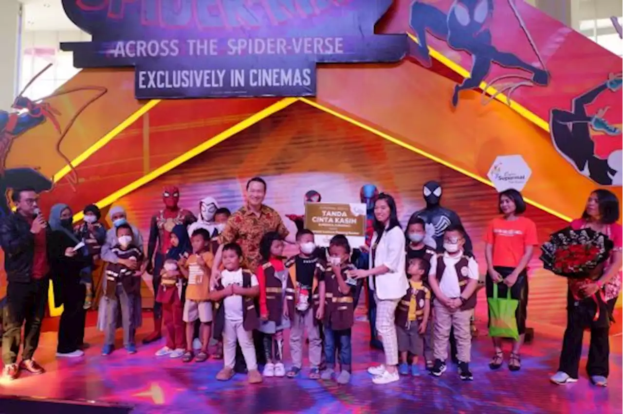 Isi Liburan Sekolah, Supermal Karawaci Hadirkan Spider-Man™: Across The Spider-Verse