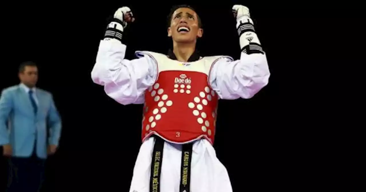 Carlos Navarro gana medalla de bronce en Taekwondo