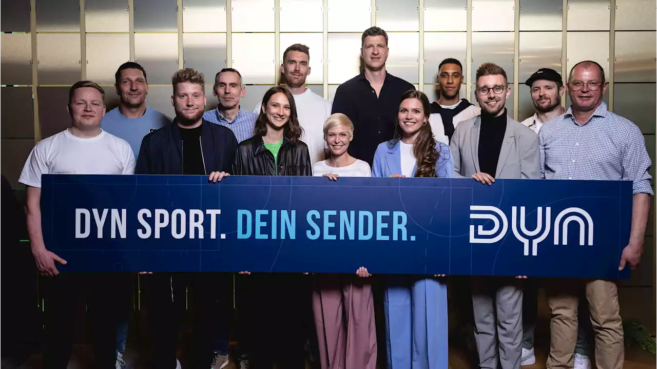 Sportsender Dyn stellt sein On-Air-Team vor