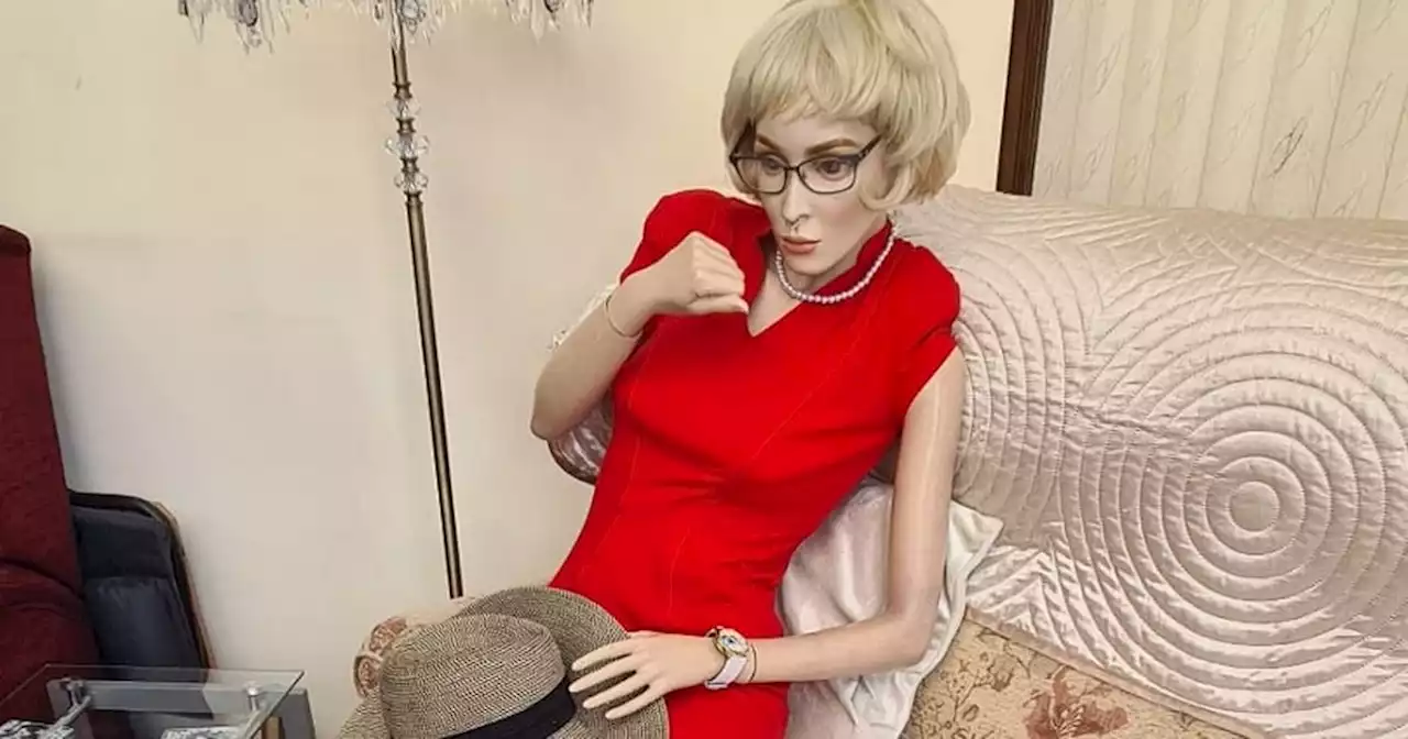 Owner of viral house with bizarre life-size dolls reveals reason for buying them